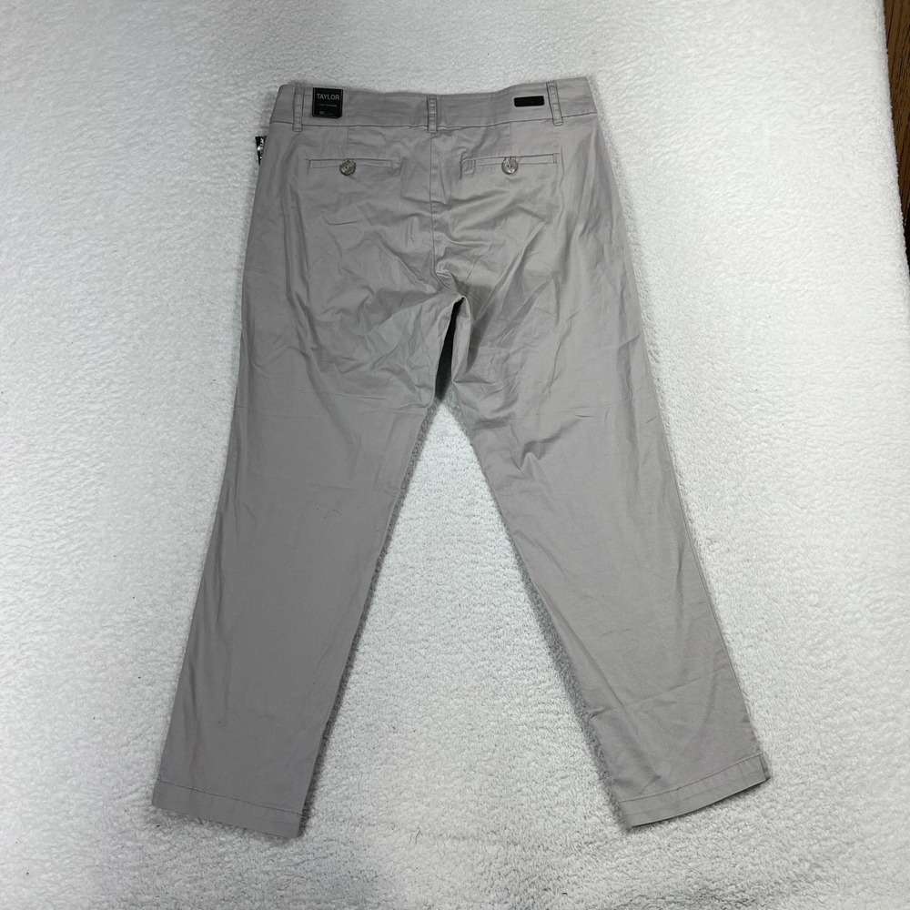 Kut from the Kloth Womens Taylor Crop Trouser Pant Lt Gray Size 10 (32.5x25.5) - Picture 2 of 12